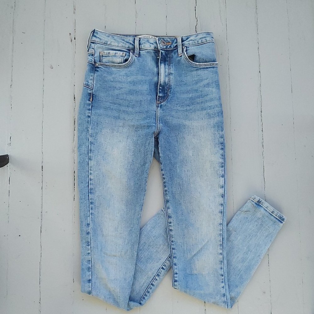 Light Blue Skinny Highwaisted jeans
